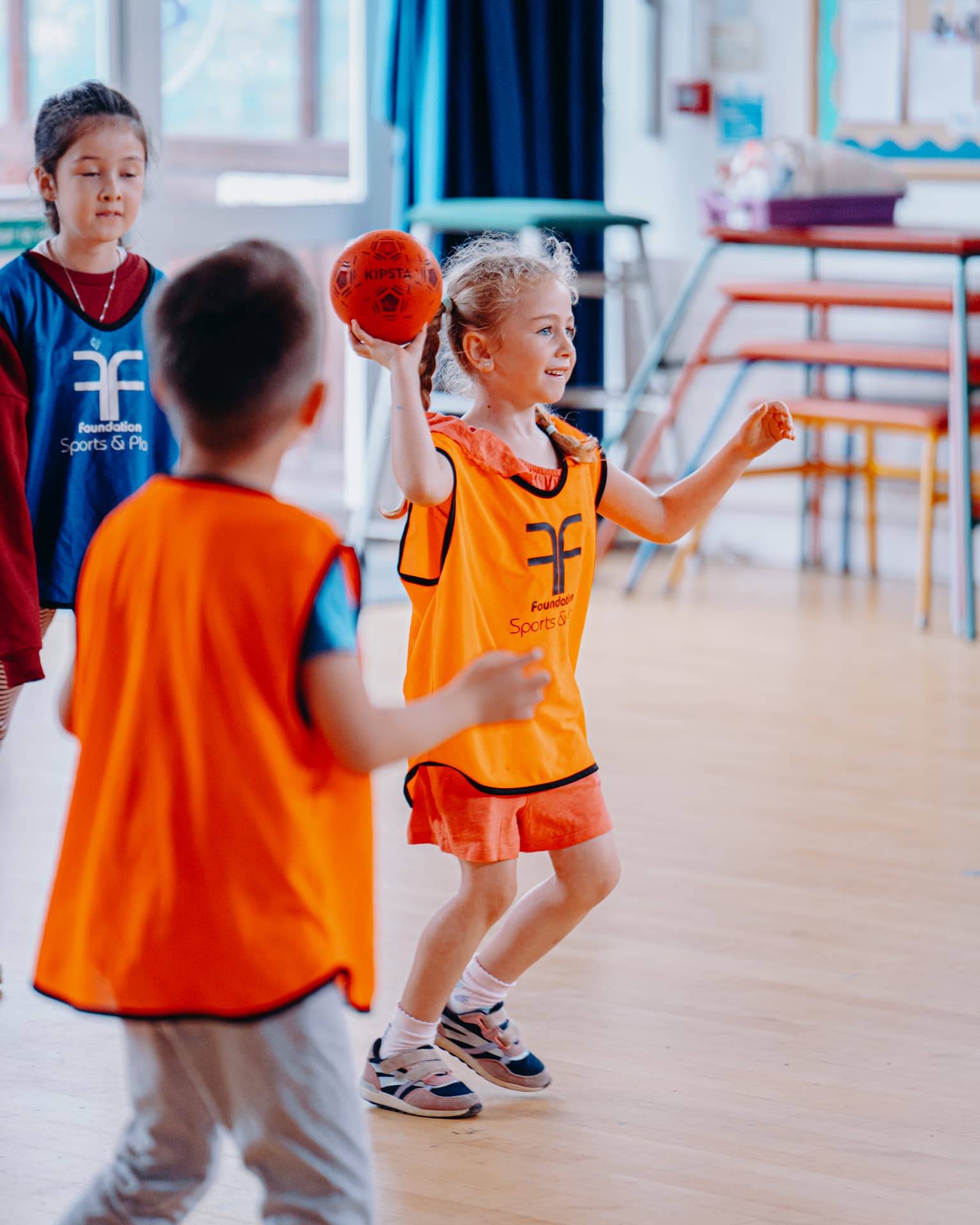 Children enjoying a Foundation Sports & Play session